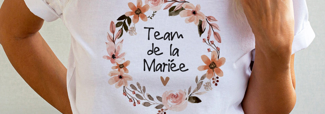 T-shirt couronne terracotta